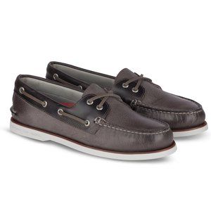 Sperry Men's Gold Cup Rivingston Leather Boat Shoes Size 10.5 Wide